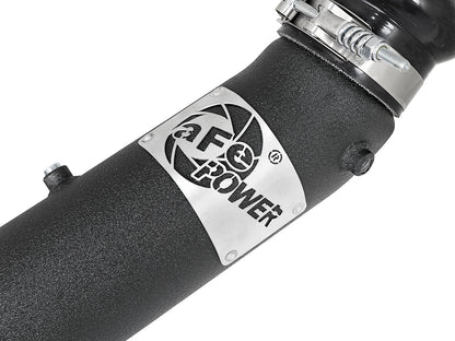 aFe BladeRunner 3 IN Aluminum Cold Charge Pipe Black - Chevy/GMC 2017-2019 6.6L