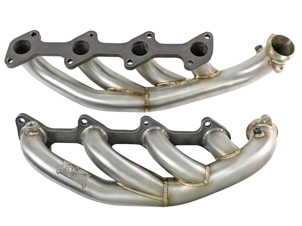 aFe Twisted Steel 1-3/4 IN to 2 IN 304 Stainless Headers