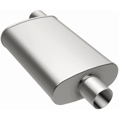 MagnaFlow 2 in/2 in Offset/Center; 4 in x 14 in x 9 in Body Muffler 13214
