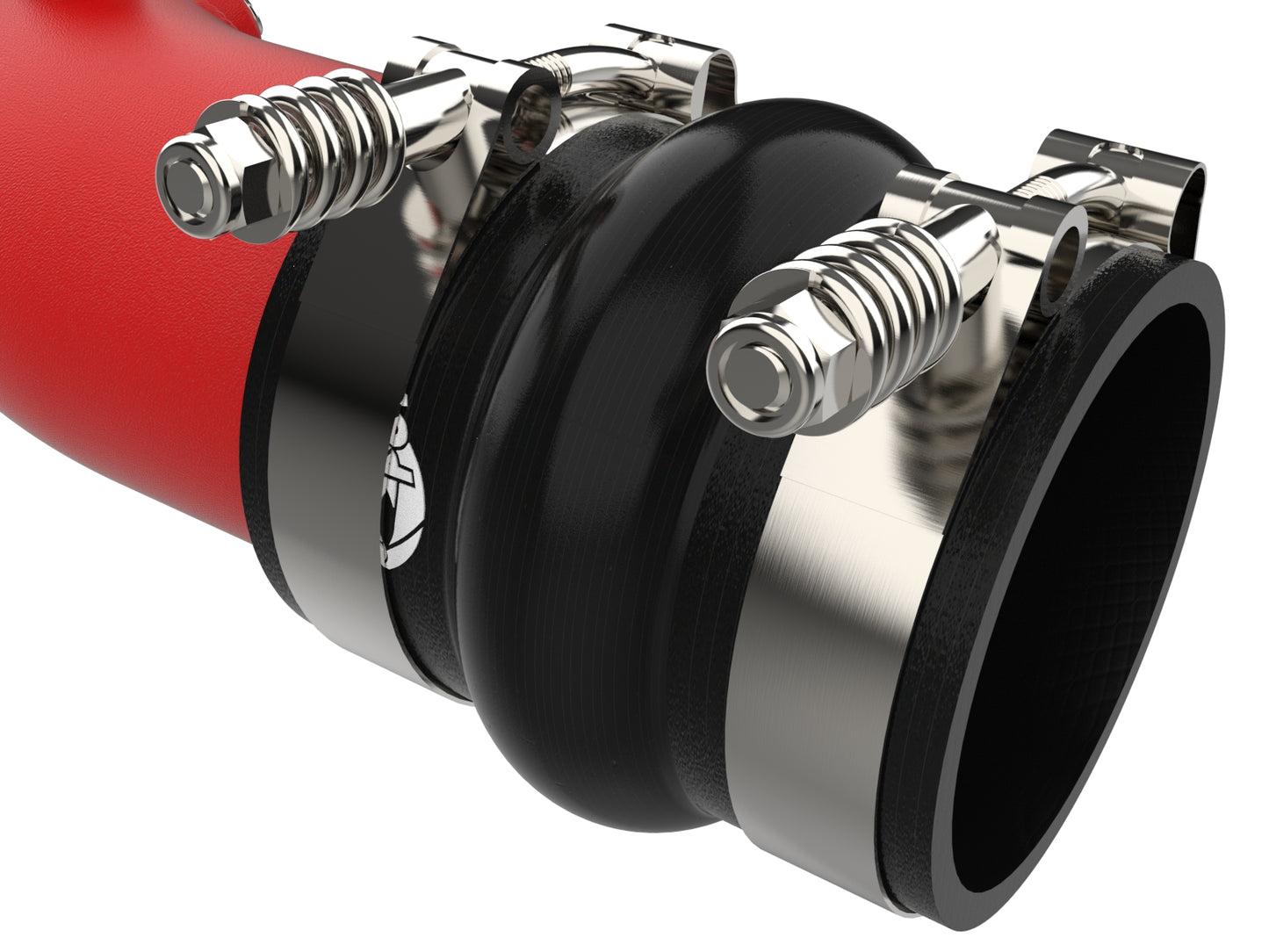 aFe BladeRunner Aluminum Hot and Cold Charge Pipe Kit Red - 46-20734-R