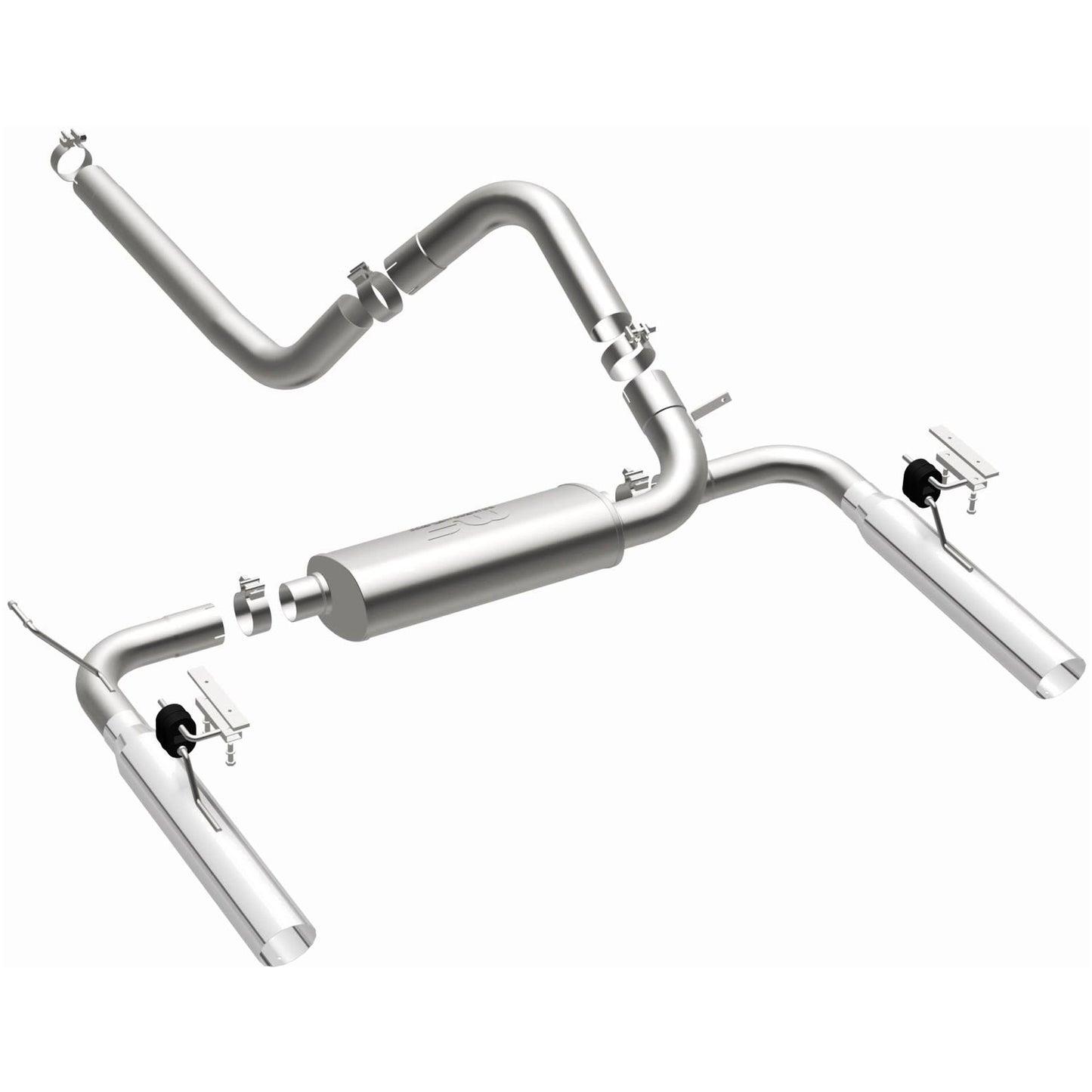 MagnaFlow Street Series Polished Cat-Back System 15684