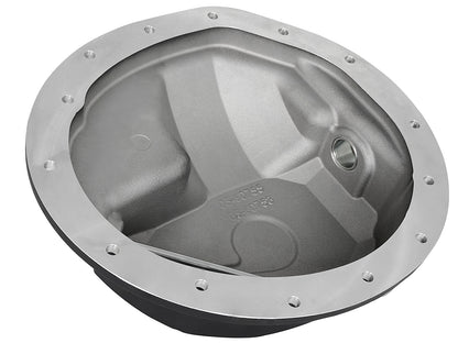 aFe Pro Series Front Differential Cover Black w/ Machined Fins - Dodge/Ram 2003-2013 5.9L/6.7L