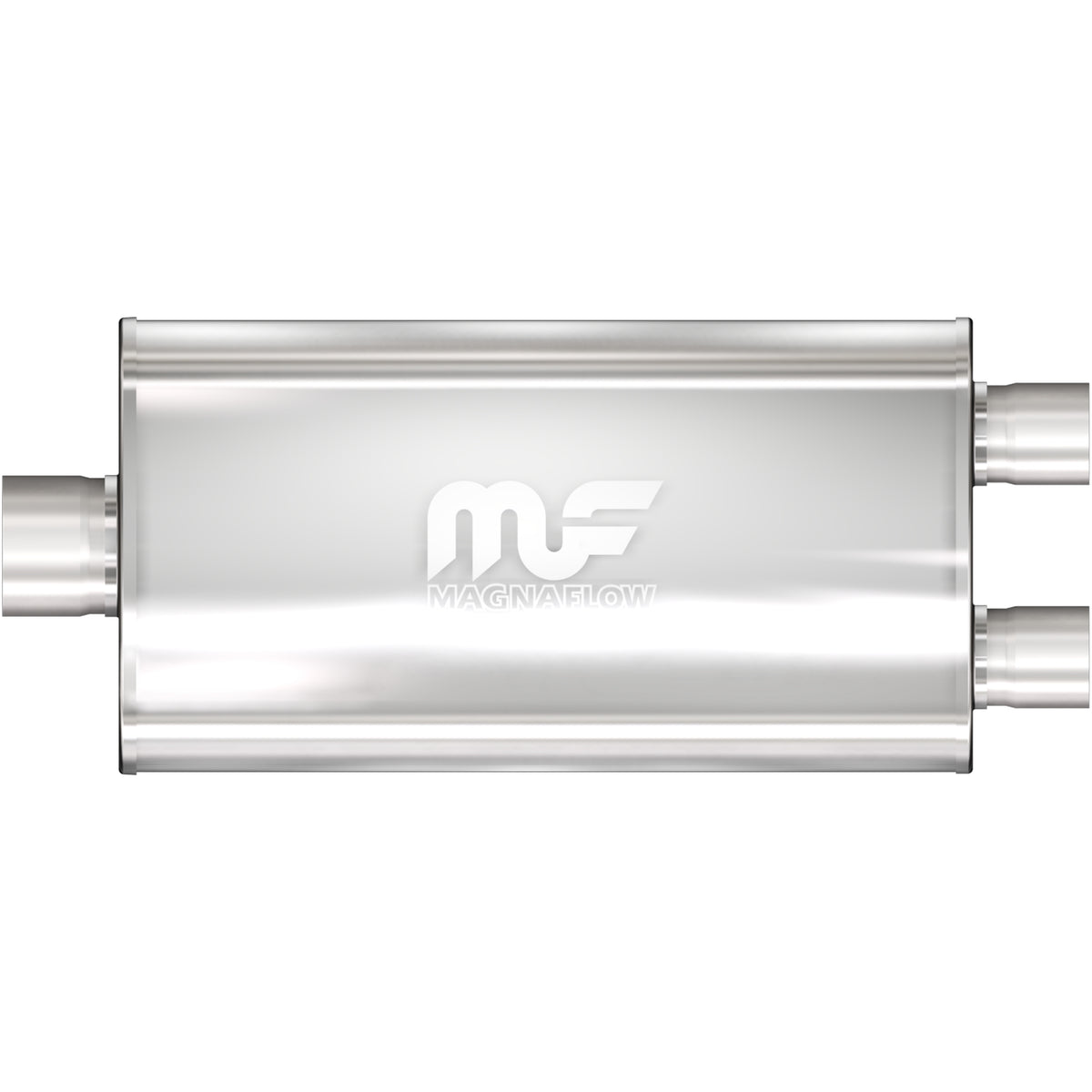 MagnaFlow 4 in/3 in Center/Dual; 5 in x 22 in x 11 in Body Muffler 12594