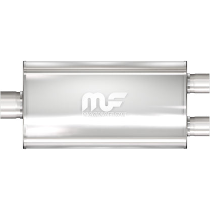 MagnaFlow 4 in/3 in Center/Dual; 5 in x 22 in x 11 in Body Muffler 12594