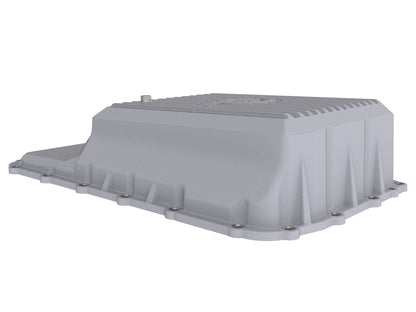 aFe Street Series Transmission Pan Raw w/ Machined Fins - Ford 2020-2022