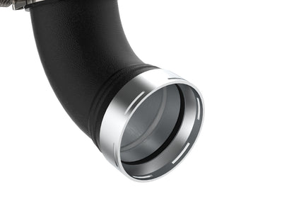 aFe BladeRunner 3 IN & 3-1/2 IN Aluminum Hot and Cold Charge Pipe Kit Black - Chevy/GMC 2006-2010 6.6L