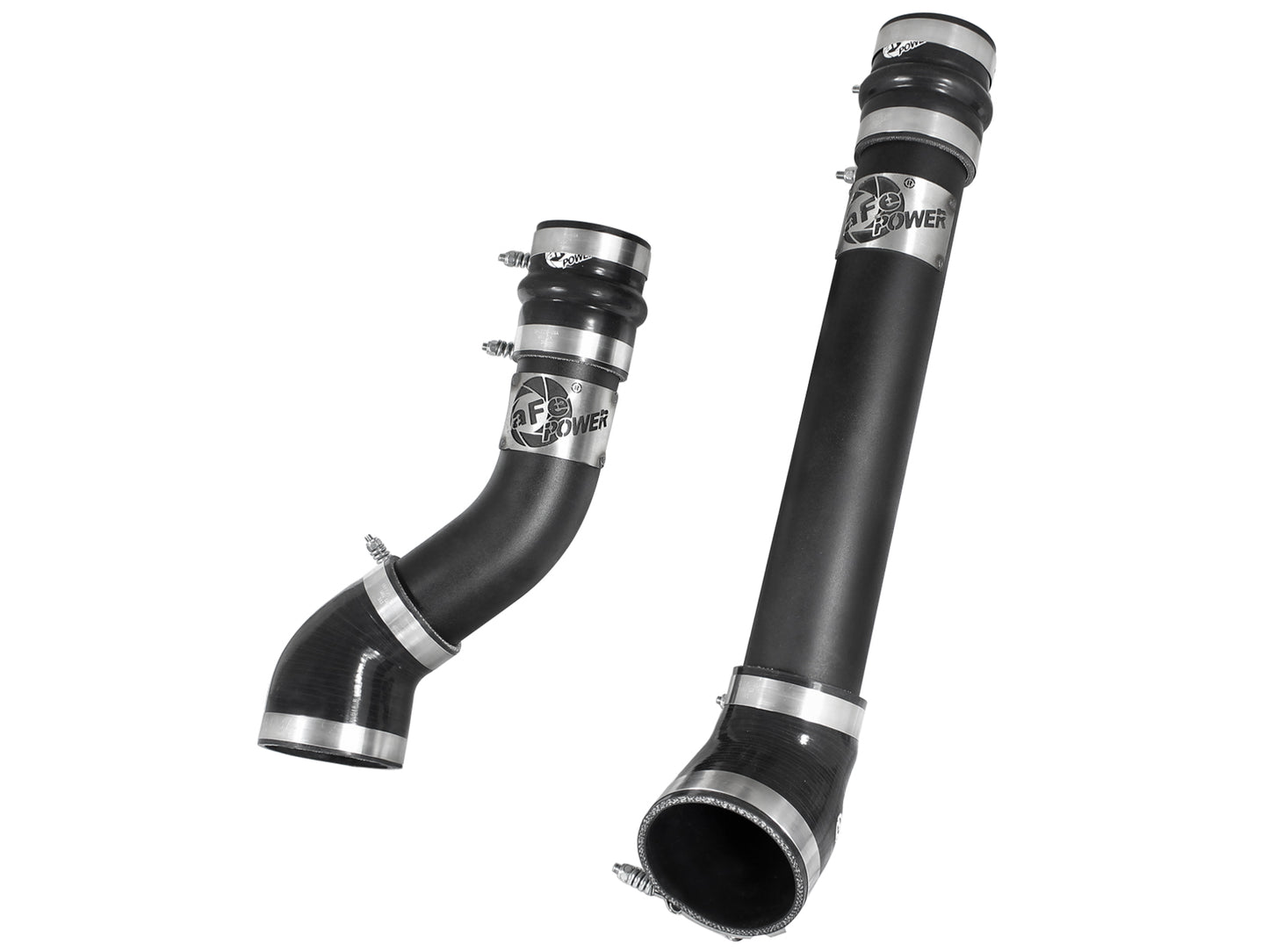 aFe BladeRunner 3 IN Aluminum Hot and Cold Charge Pipe Kit Black - Dodge 1994-2002 5.9L