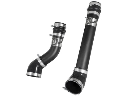 aFe BladeRunner 3 IN Aluminum Hot and Cold Charge Pipe Kit Black - Dodge 1994-2002 5.9L