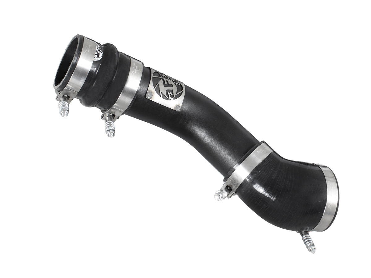 aFe BladeRunner 3 IN Aluminum Hot Charge Pipe Black - Dodge 1994-2002 5.9L