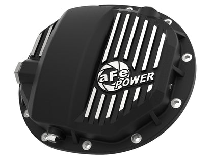 aFe Pro Series AAM 9.5/9.76 Rear Differential Cover Black w/ Machined Fins