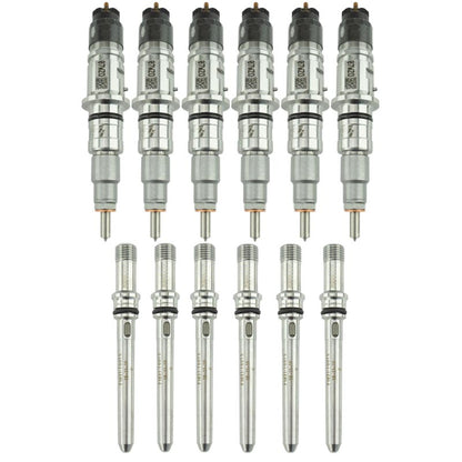 Industrial Injection Dodge Remain Injector Pack For 13-18 6.7L Cummins Stock With Tubes