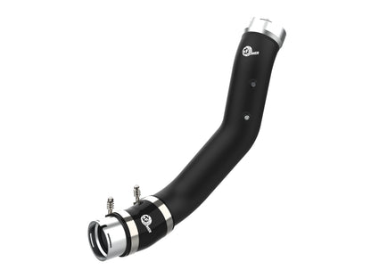 aFe BladeRunner 3-1/2 IN Aluminum Cold Charge Pipe Black - Chevy/GMC 2024-2026 6.6L