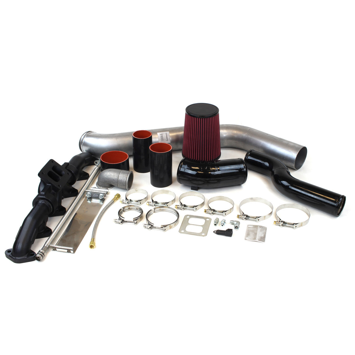 Industrial Injection Dodge S300 SX-E 63/74 Single Turbo Kit For 03-07 5.9L Cummins .91 AR