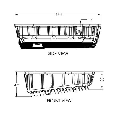 PPE 2007-2022 Ram Pickup 2500 w/ 68RFE Transmission Heavy-Duty Cast Aluminum Transmission Pan