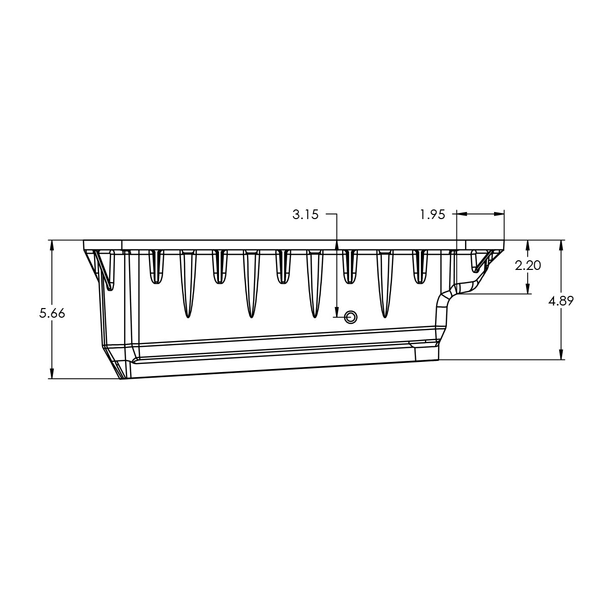 PPE 2013-2022 RAM 2500/3500 6.7L w/ AS69RC Transmission Heavy-Duty Cast Aluminum Transmission Pan