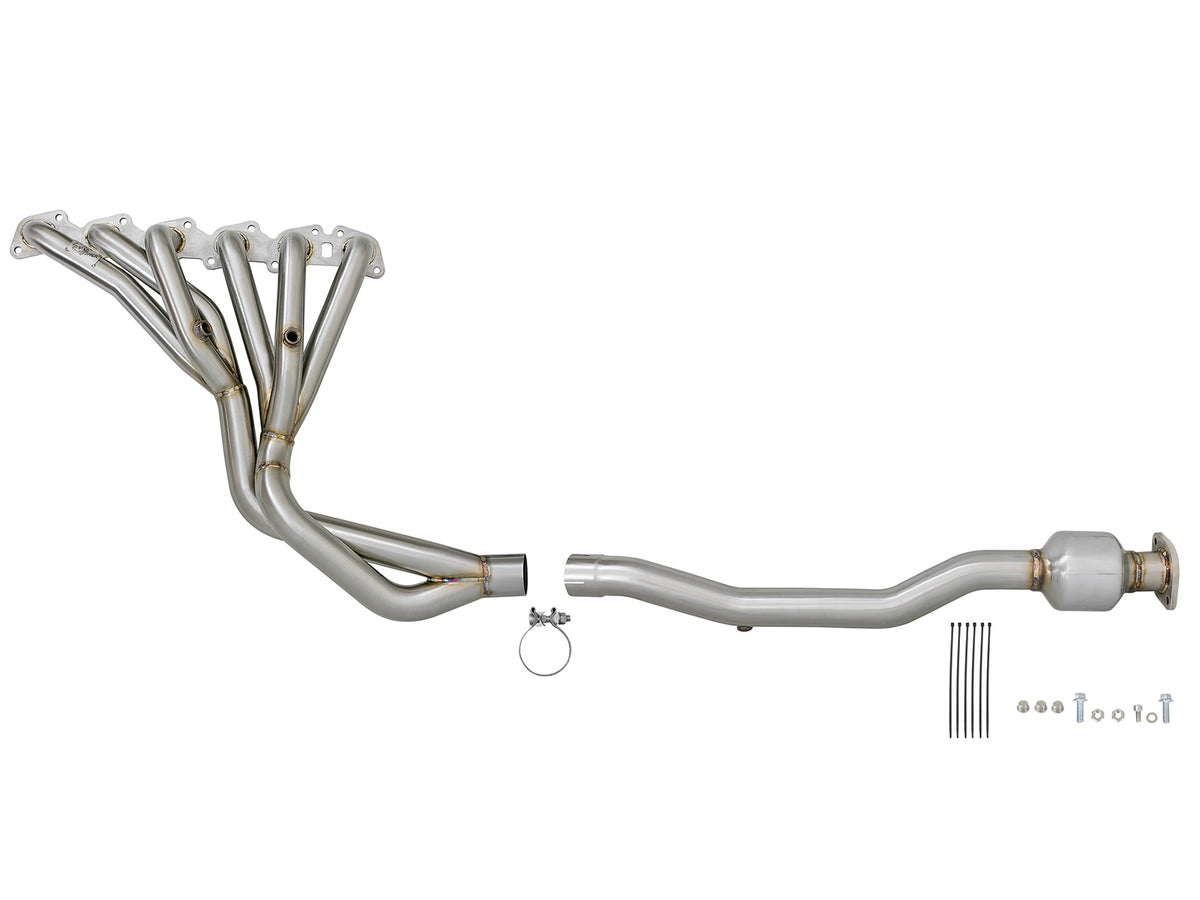 aFe Twisted Steel 304 Stainless Steel Street Series Performance Package - Steel, Engine Make/Size Nissan 4.8L