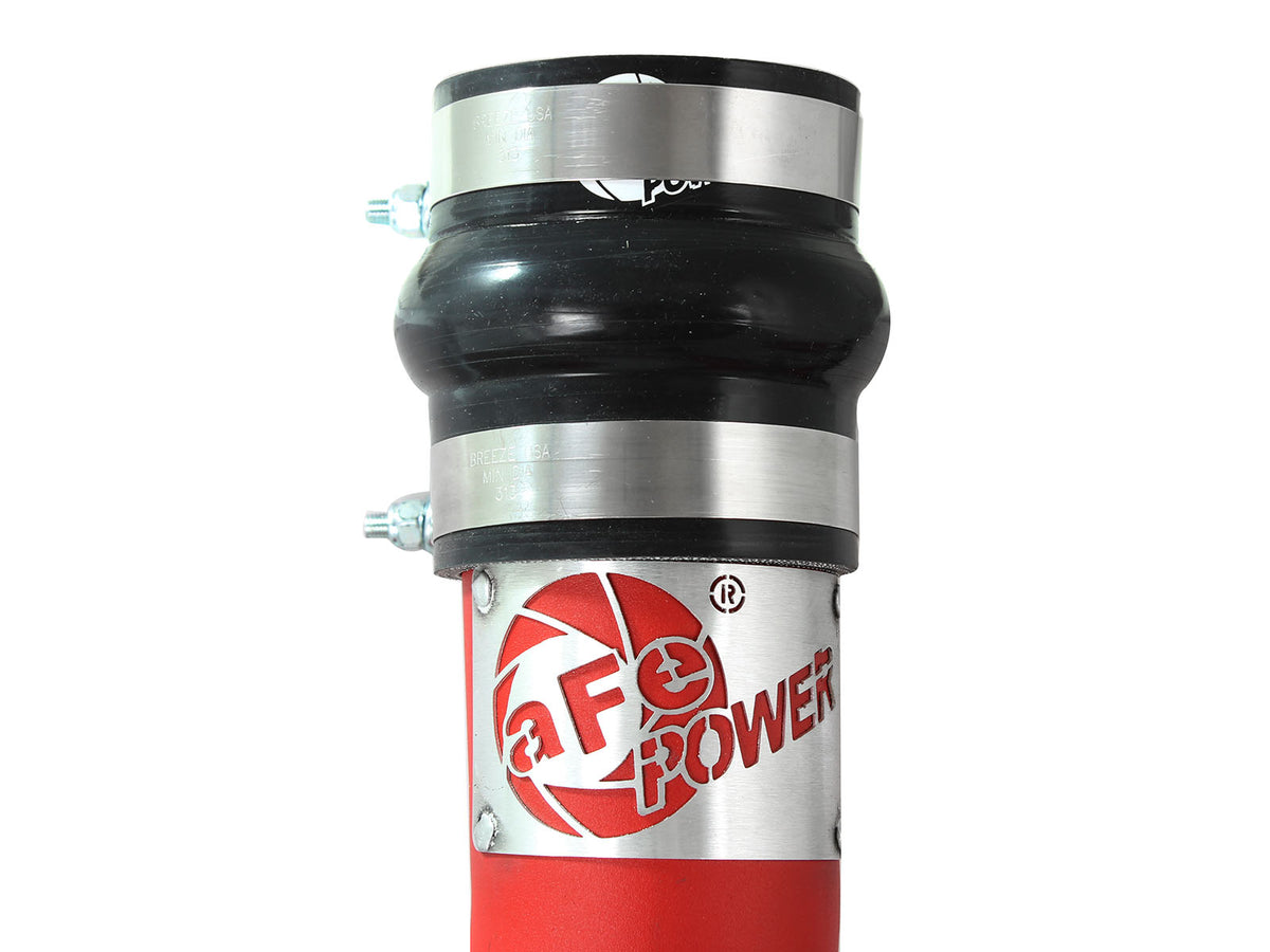 aFe BladeRunner 3-1/2 IN Aluminum Cold Charge Pipe Red