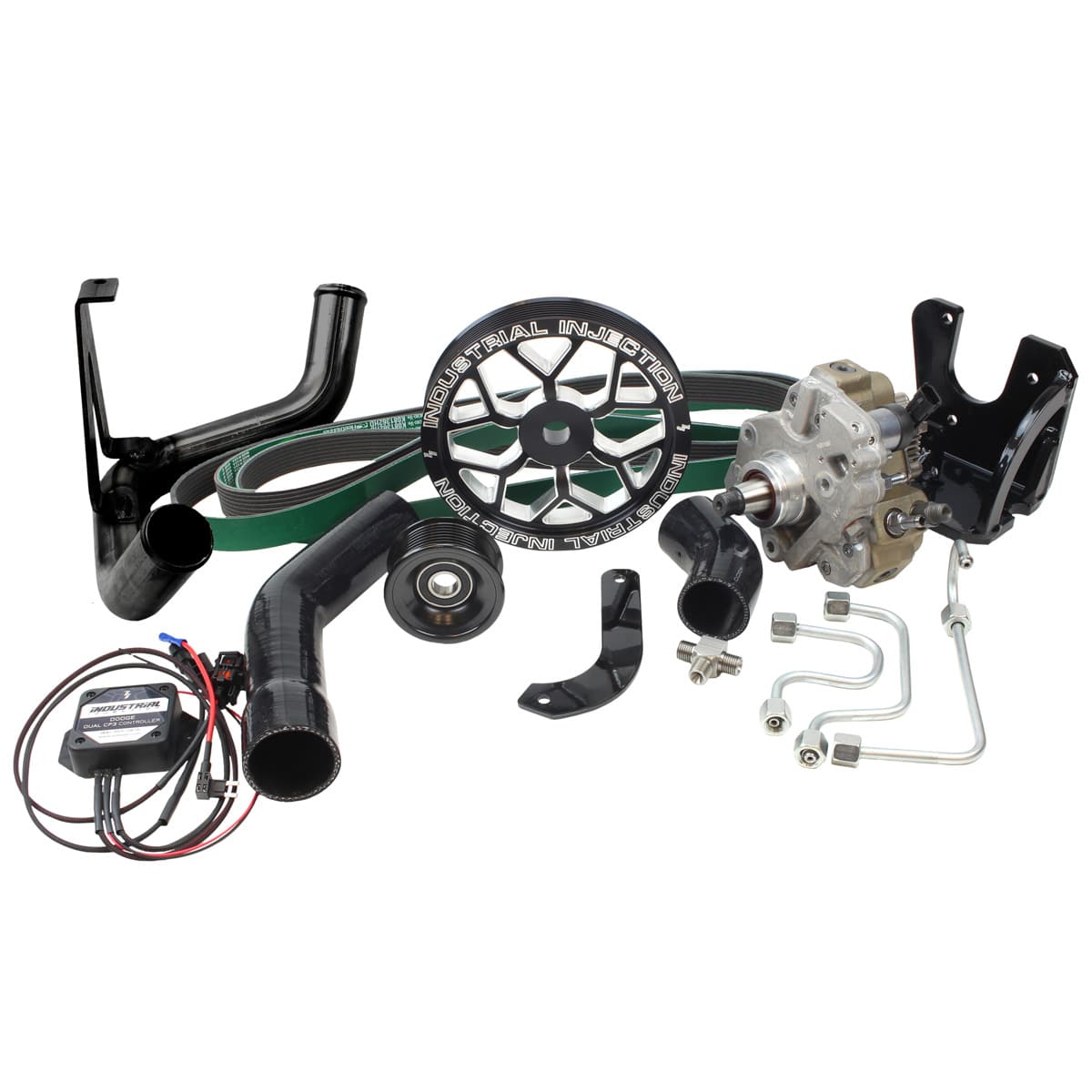 Industrial Injection Dodge Dual CP3 Kit For 03-07 5.9L Cummins Includes Pump