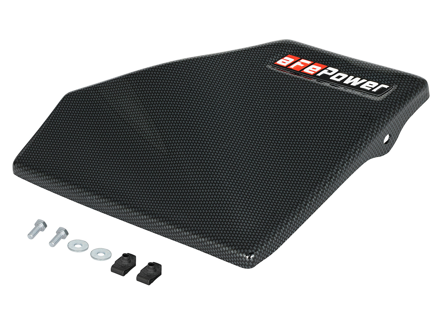 aFe Rapid Induction Cold Air Intake Cover Carbon Fiber Design