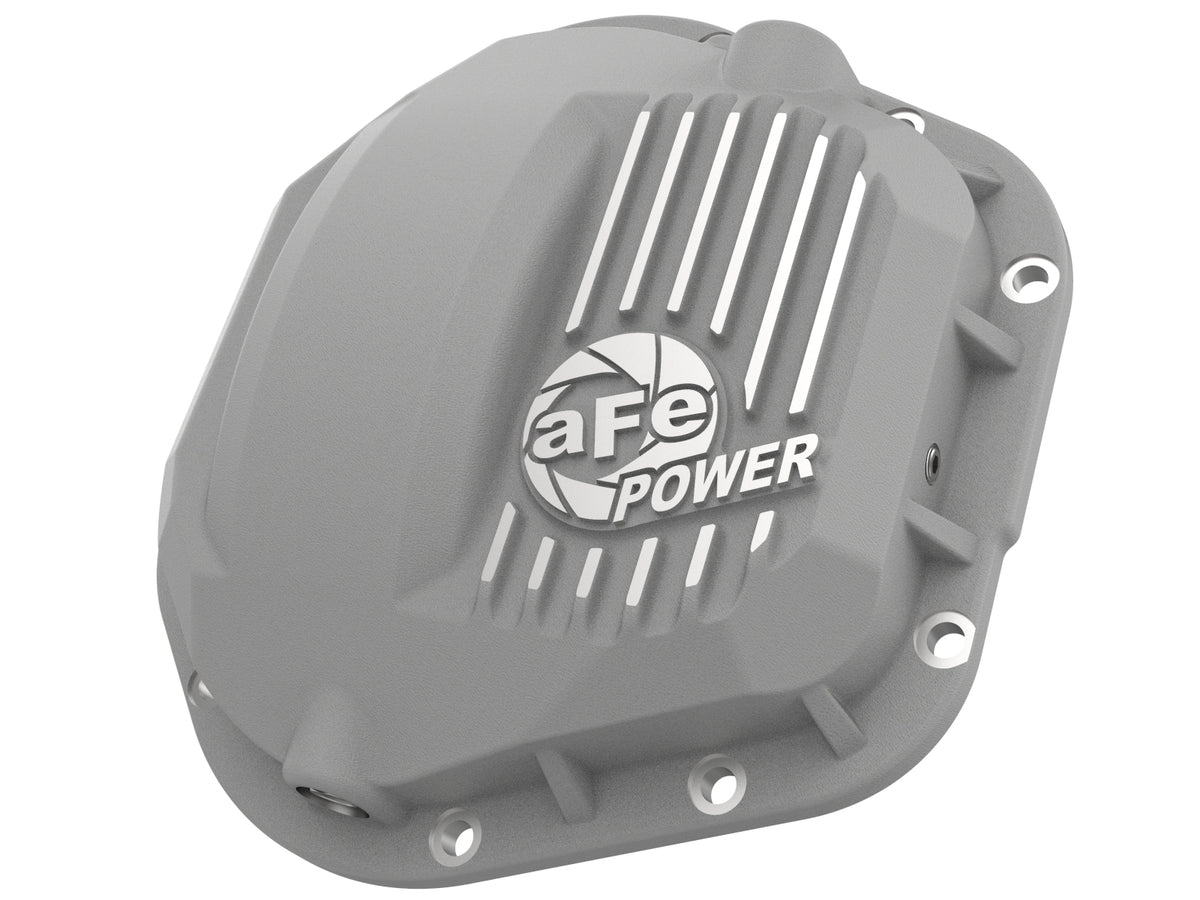 aFe Street Series Dana 60 Front Differential Cover Raw w/ Machined Fins