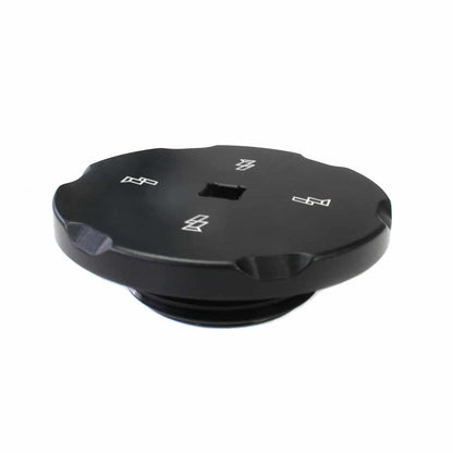 Industrial Injection Dodge Front CP3 Access Cover For Cummins Billet Black Anodized