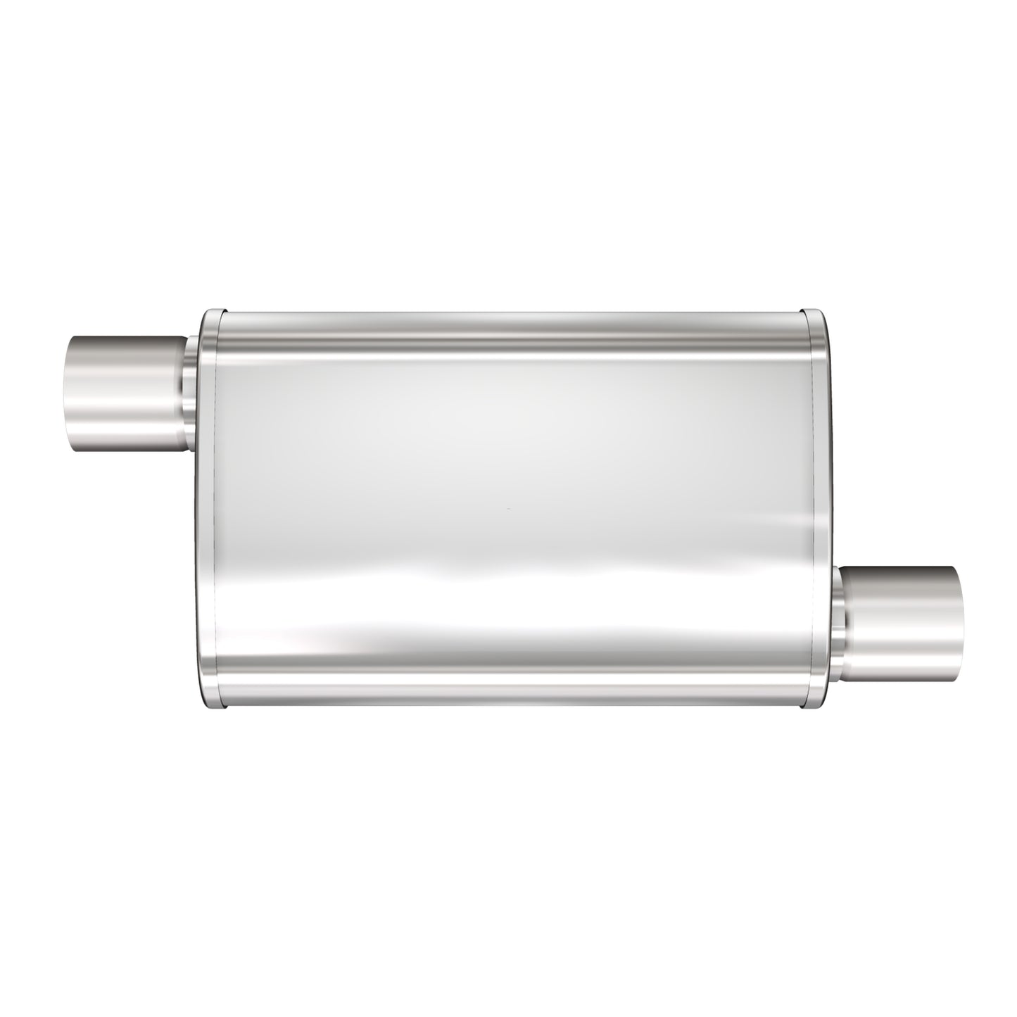 MagnaFlow 2.25 in/2.25 in Offset/Offset; 4 in x 18 in x 9 in Body Muffler 13265