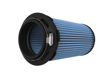 aFe Momentum Intake Replacement Air Filter w/ D2 Dura-Dry Media - Flange Inside Diameter 3.5 in, Base Diameter 5 in