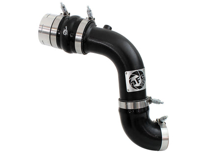 aFe BladeRunner 3 IN Aluminum Cold Charge Pipe Black - Ford 2011-2016 6.7L