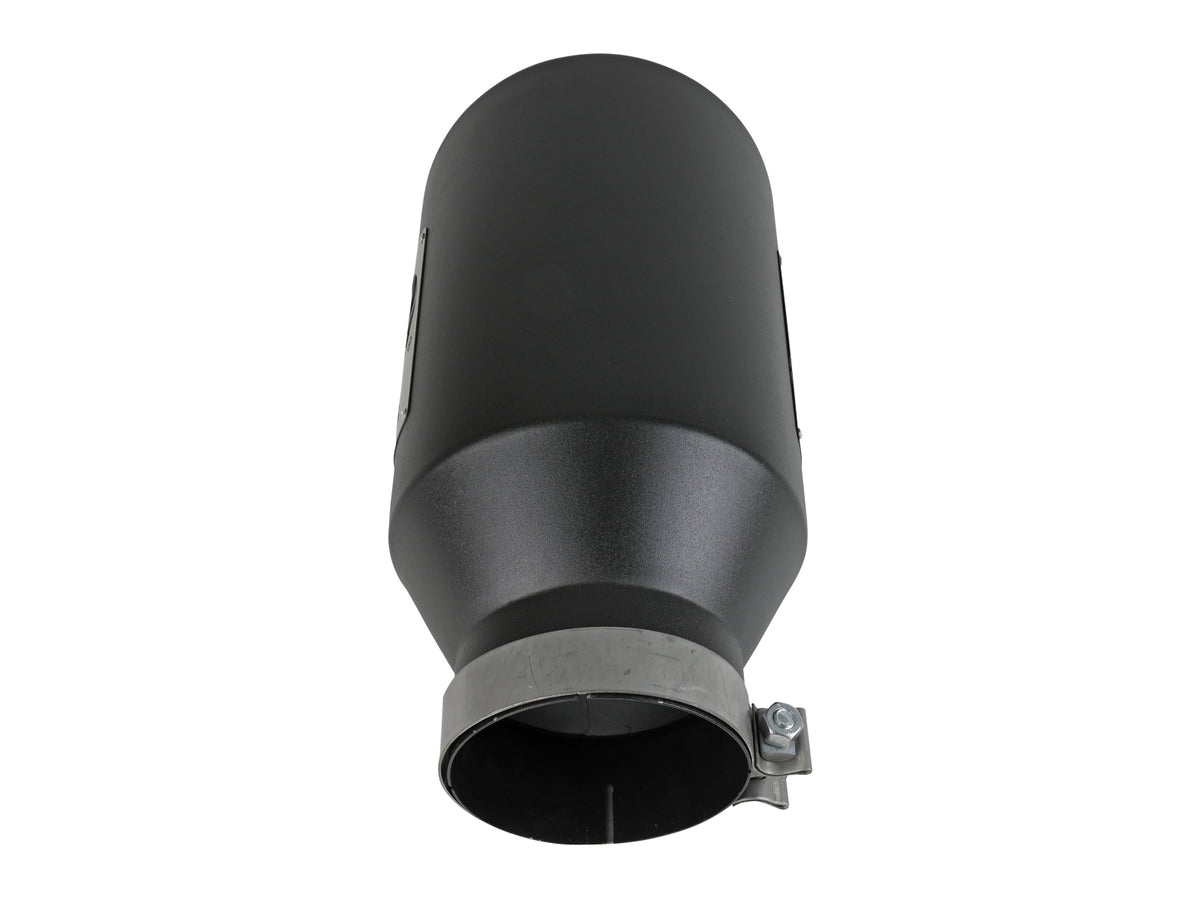 aFe MACH Force-Xp 409 Stainless Steel Clamp-on Exhaust Tip Black - 49T50801-B15
