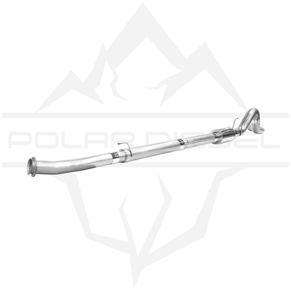 Polar 2023-2026 Ford Powerstroke 6.7L 304SS 5" Exhaust & Downpipe Package With Muffler