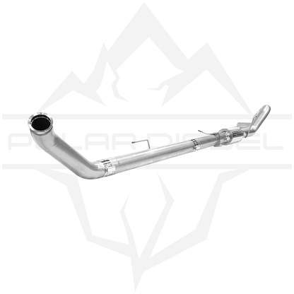 Polar 2010-2018 Cummins 6.7L 304SS 5" Exhaust With Muffler
