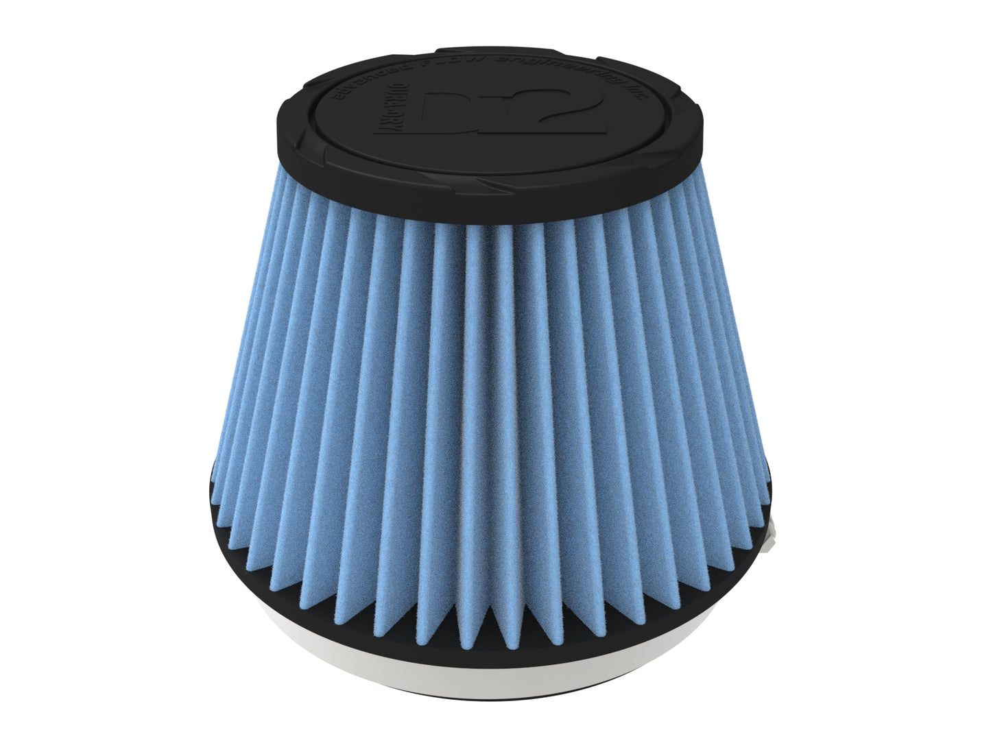 aFe Universal Clamp-On Air Filter w/ D2 Dura-Dry Media - 21-55505V