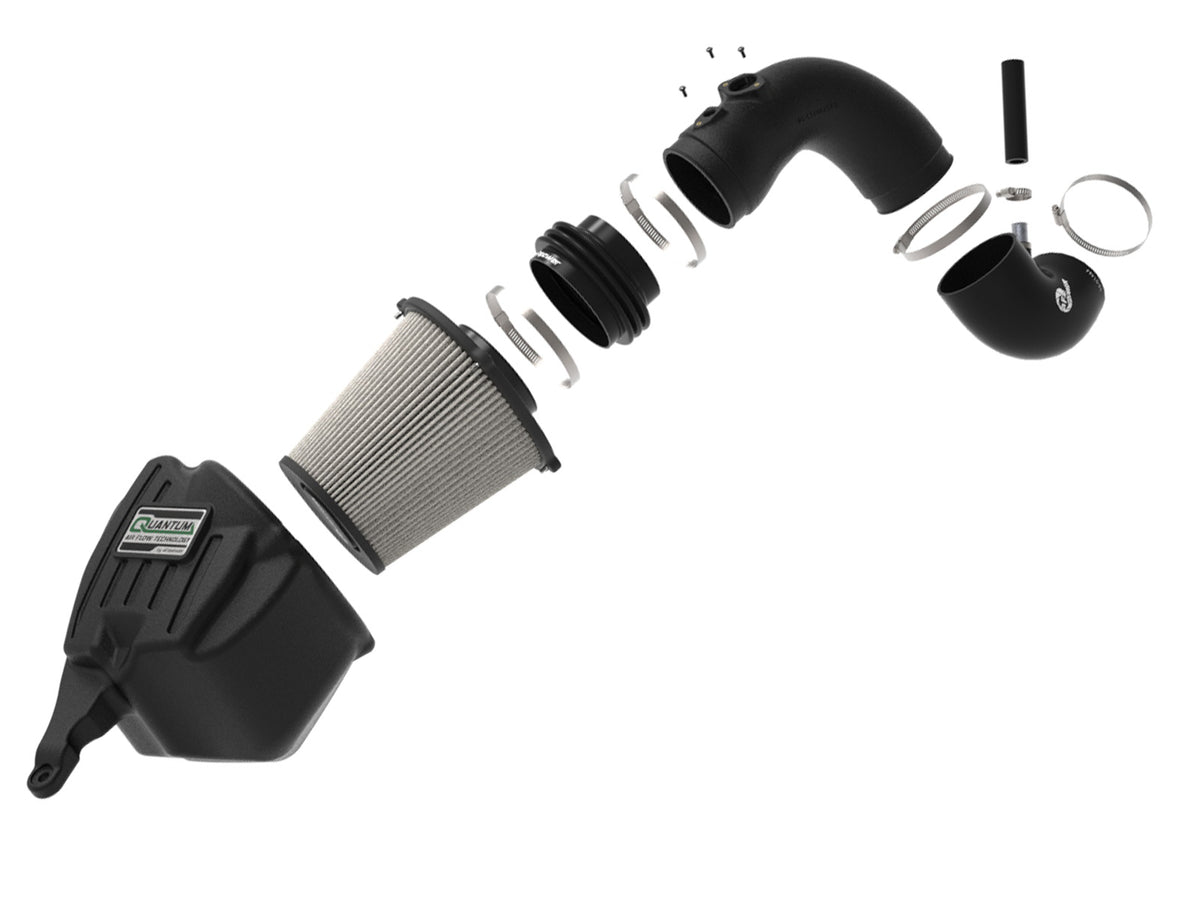 aFe QUANTUM Cold Air Intake System w/ Pro DRY S Filter - Dodge/Ram 2010-2012 6.7L