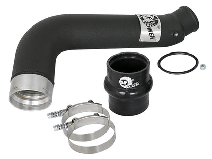 aFe BladeRunner 3 IN Aluminum Cold Charge Pipe Black - Chevy/GMC 2017-2019 6.6L