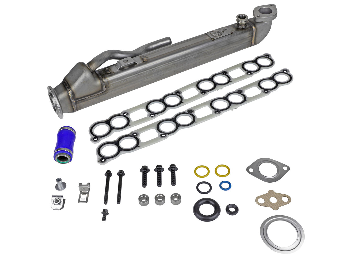 aFe BladeRunner Aluminum OE Replacement EGR Cooler - Ford 2003-2004 6.0L - 46-90088