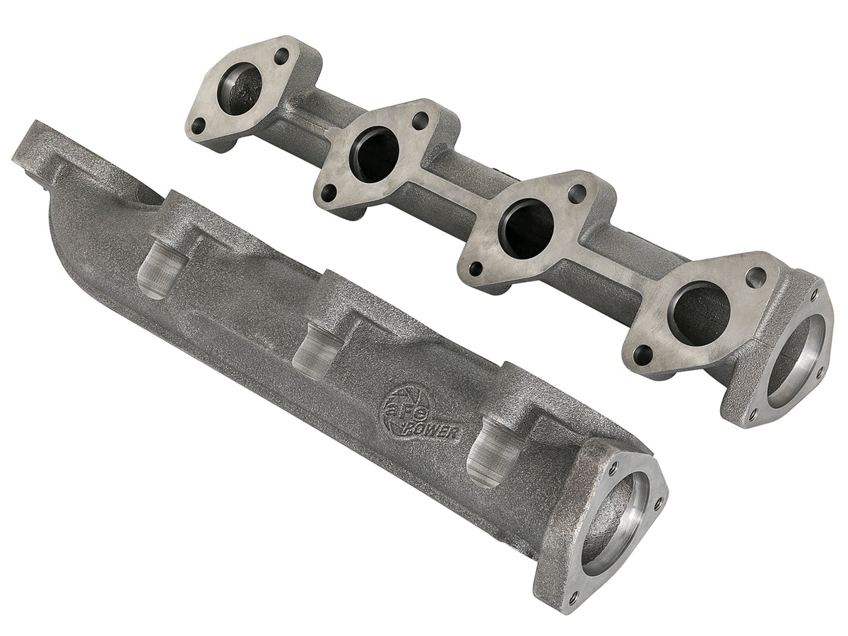 aFe BladeRunner Ported Ductile Iron Exhaust Manifold - Ford 2008-2010 6.4L