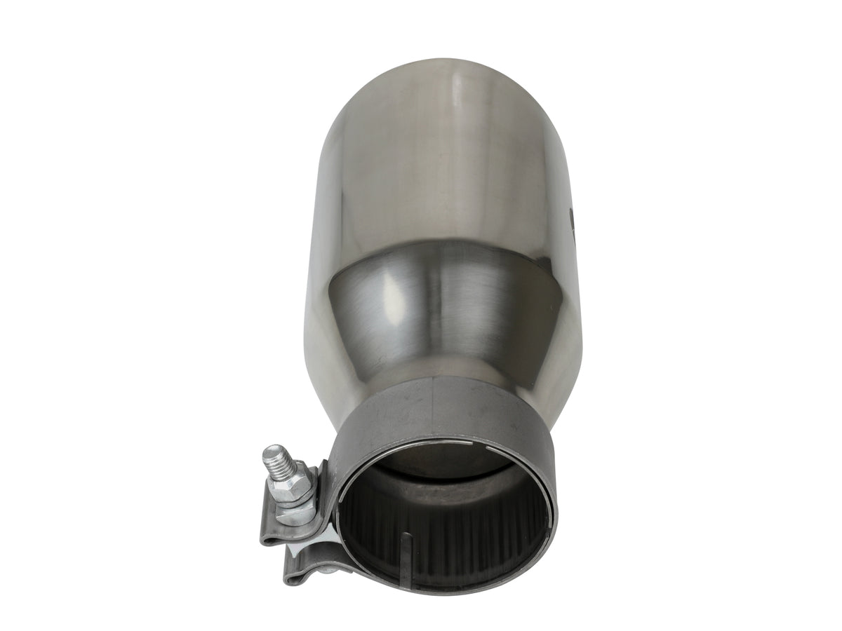 aFe MACH Force-Xp 304 Stainless Steel Clamp-on Exhaust Tip Polished - 49T30454-P093
