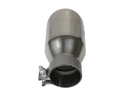 aFe MACH Force-Xp 304 Stainless Steel Clamp-on Exhaust Tip Polished - 49T30454-P093