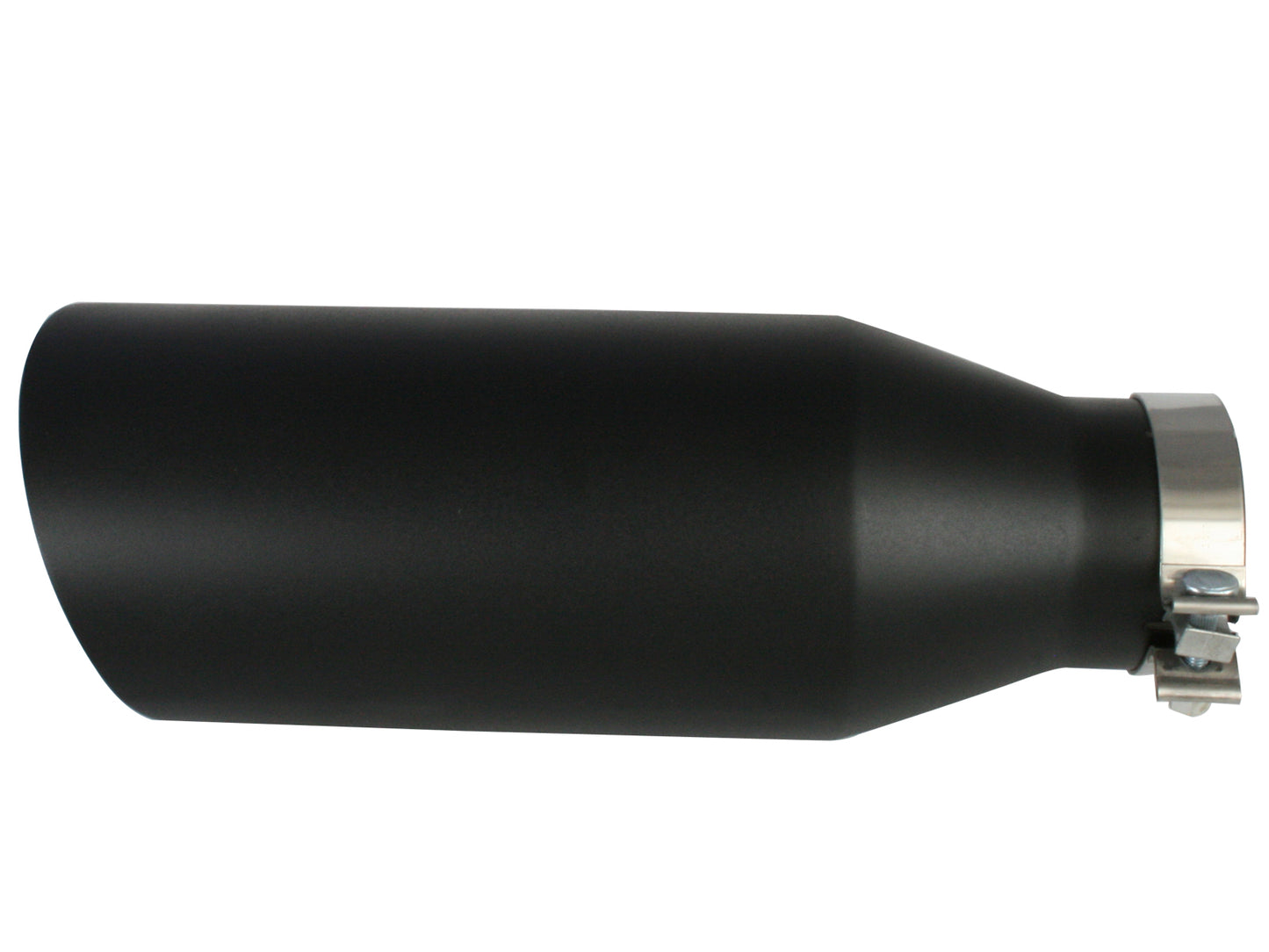 aFe MACH Force-Xp 409 Stainless Steel Clamp-on Exhaust Tip Black - 49T40701-B18