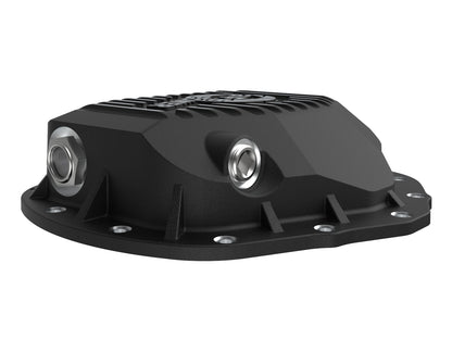aFe Pro Series Rear Differential Cover Black w/ Machined Fins - Chevy/GMC 2020-2023 6.6L