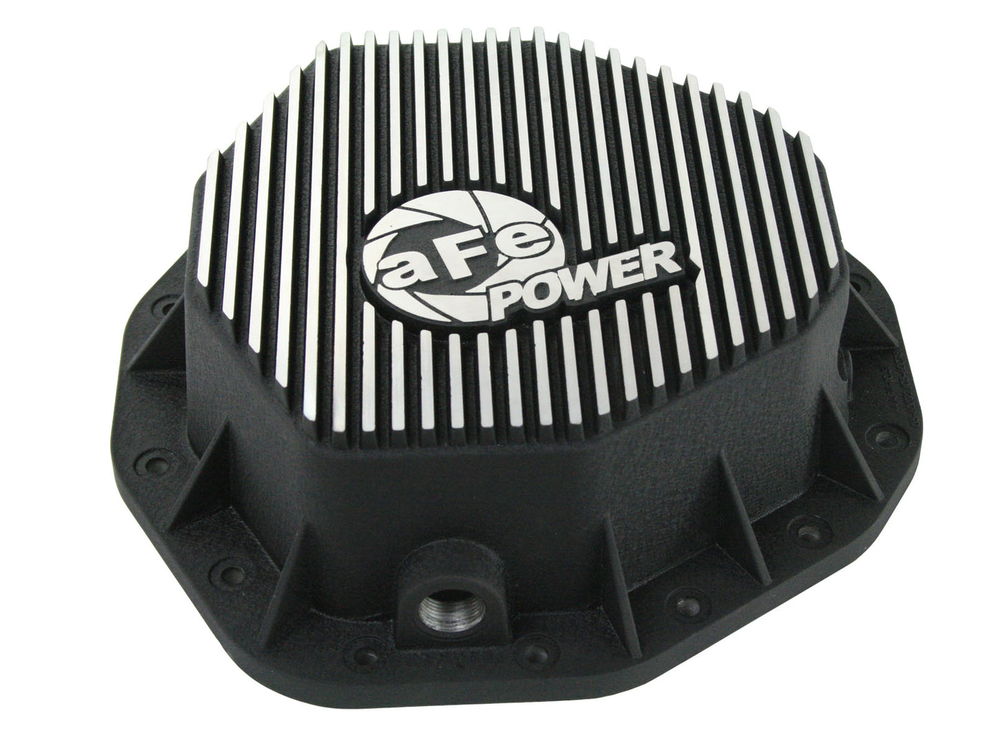 aFe Pro Series Rear Differential Cover Black w/ Machined Fins - Dodge/Ram 2003-2013 5.7L/5.9L