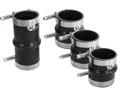 aFe BladeRunner Intercooler Couplings & Clamps Kit; aFe & Factory Replacement