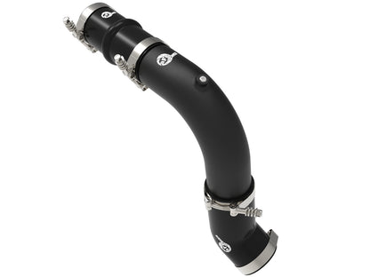 aFe BladeRunner 2-1/2 IN to 3 IN Aluminum Hot-Side Charge Pipe Black