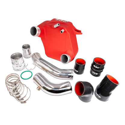 PPE 2011-2023 Ford 6.7L Air To Water Intercooler Kit Red PPE Performance