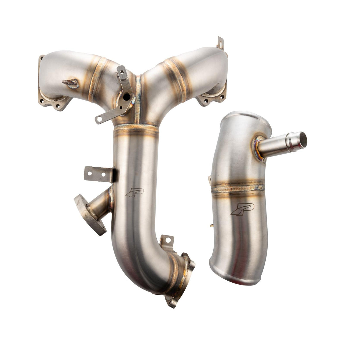 PPE Turbo Inlet and Intake Manifold Kit - Ford 6.7L Powerstroke 2020-2025 - Brushed