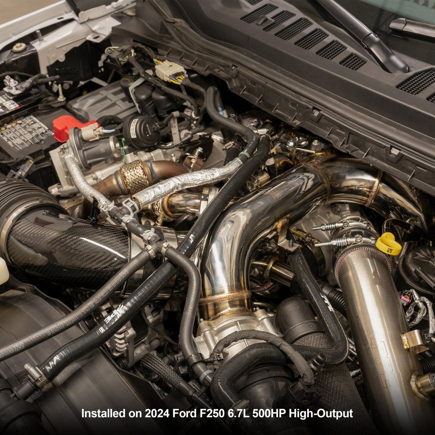 PPE 20-25 Ford 6.7L Power Stroke Zilla Intake Manifold and Turbo Inlet Kit-Polished