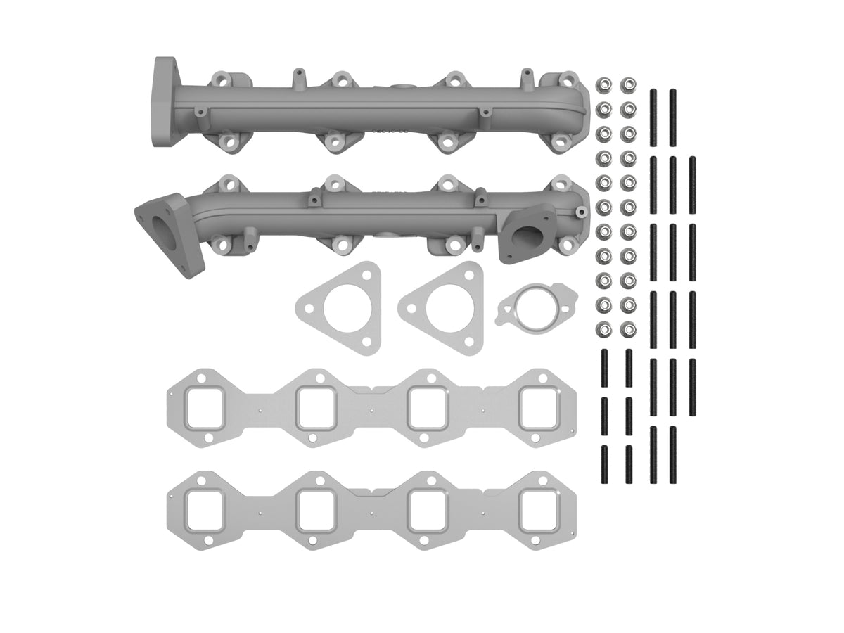 aFe BladeRunner Ported Ductile Iron Exhaust Manifold - Ford 2011-2014 6.7L