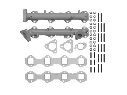 aFe BladeRunner Ported Ductile Iron Exhaust Manifold - Ford 2011-2014 6.7L