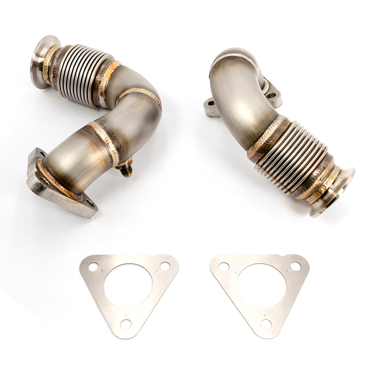 PPE 11-14 Pickup/11-16 Chassis Cab Ford 6.7L Power Stroke High-Flow Up-Pipes-Stainless Steel