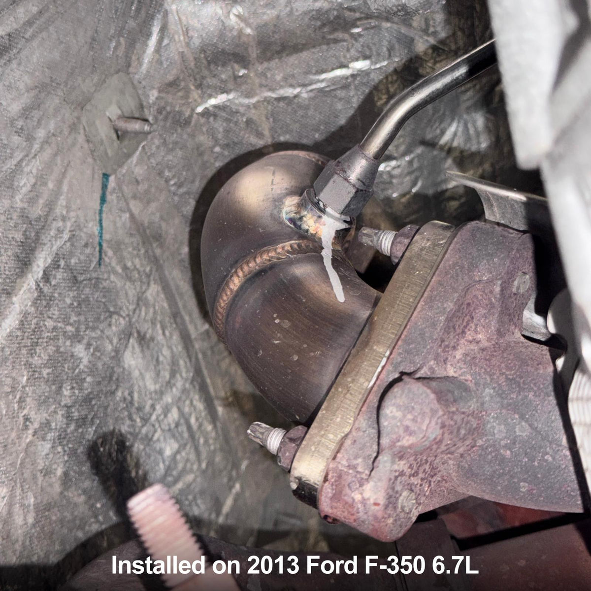 PPE 11-14 Pickup/11-16 Chassis Cab Ford 6.7L Power Stroke High-Flow Up-Pipes-Stainless Steel
